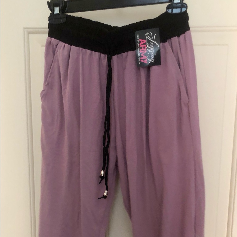 Brand new with tags! Super comfy cropped joggers!